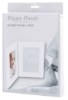 Slika Happy Hands dupli okvir s otiskom White - Dooky