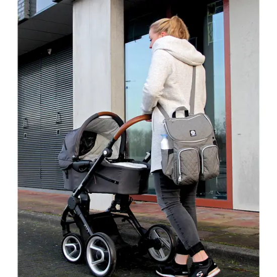 Slika Torba 2u1 Grey Melange - Dooky