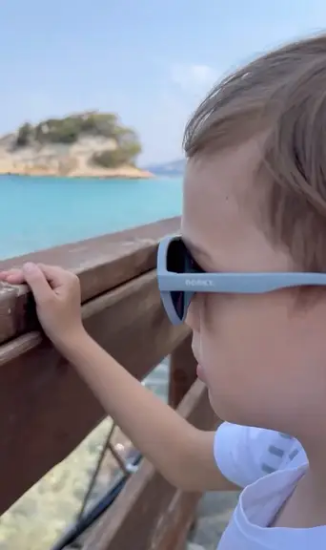 Slika Dječje sunčane naočale Jamaica Air Light Blue - Dooky