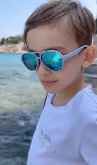 Slika Dječje sunčane naočale Jamaica Air Light Blue - Dooky