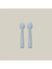 Slika Silikonski set pribora za jelo Blue Grey InterBaby 