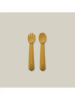 Slika Silikonski set pribora za jelo Earth Ocher InterBaby 