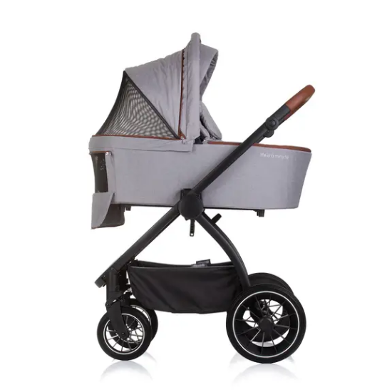 Slika Chipolino dječja kolica 3u1 "Prestige" Cloud Grey