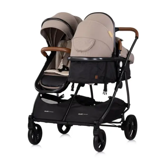 Slika Dječja kolica za blizance ili dvoje djece Duo Smart Tiramisu Chipolino 