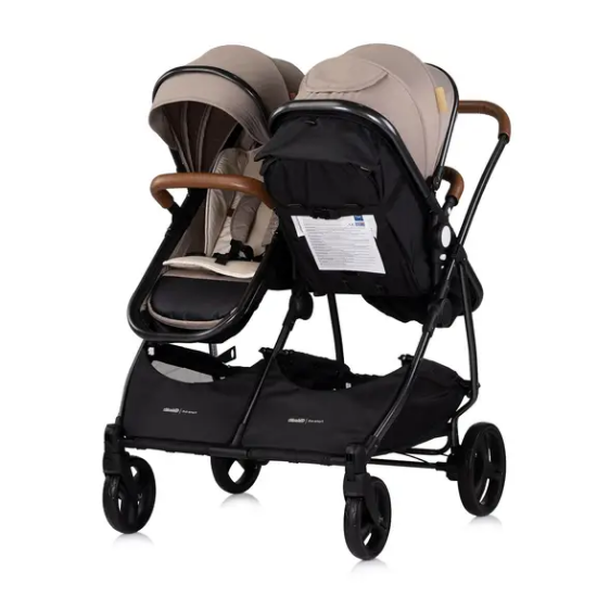 Slika Dječja kolica za blizance ili dvoje djece Duo Smart Tiramisu Chipolino 