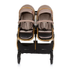 Slika Dječja kolica za blizance ili dvoje djece Duo Smart Golden Beige Chipolino 