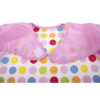 Slika Podbradak s rukavima Točkice roza InterBaby 