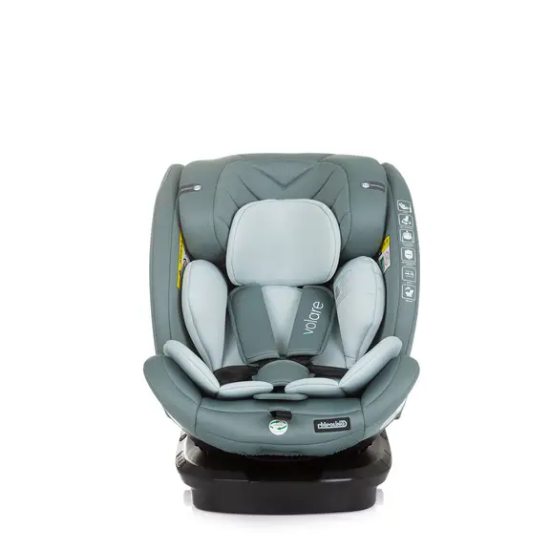 Slika Autosjedalica I-SIZE 40-150 cm ISOFIX 360 "VOLARE" Pastel zelena Chipolino 