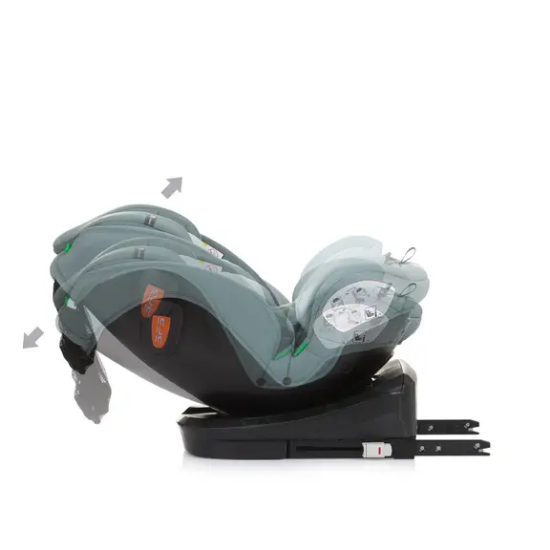 Slika Autosjedalica I-SIZE 40-150 cm ISOFIX 360 "VOLARE" Pastel zelena Chipolino 