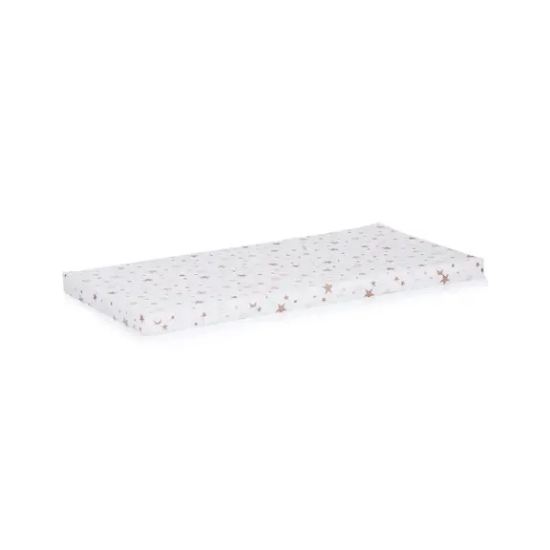Slika Preklopni madrac white / beige stars Chipolino 