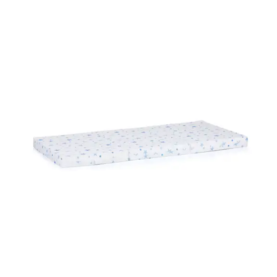 Slika Preklopni madrac white / blue stars Chipolino 