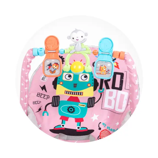 Slika Glazbena ležaljka Baby Spa Pink Chipolino 