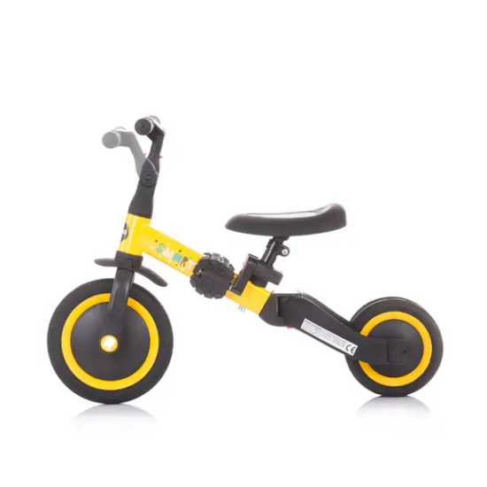 Slika Tricikl / balance bike 2u1 Smarty yellow Chipolino 
