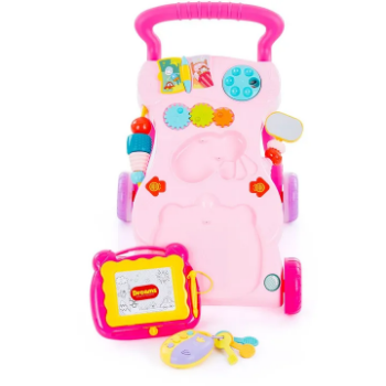 Slika Igračka hodalica/guralica Funny - pink