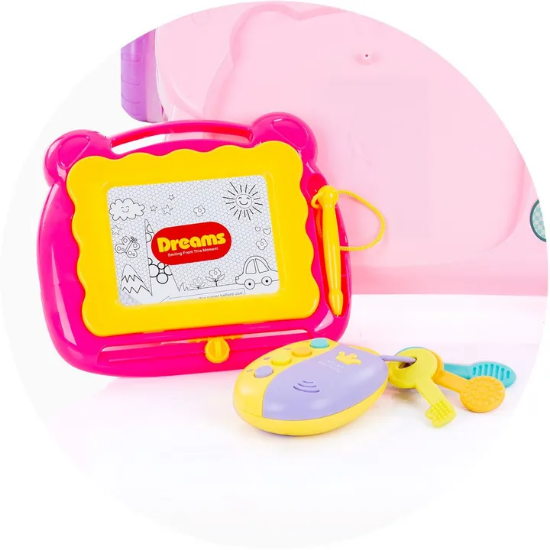 Slika Igračka hodalica/guralica Funny - pink