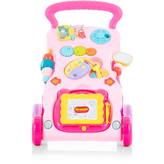 Slika Igračka hodalica/guralica Funny - pink