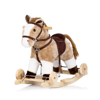 Slika Igračka na luljanje sa kotačima Horse - bež Chipolino 