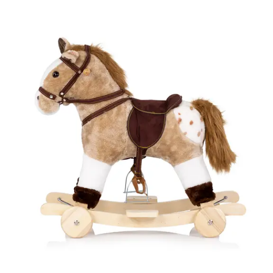 Slika Igračka na luljanje sa kotačima Horse - bež Chipolino 