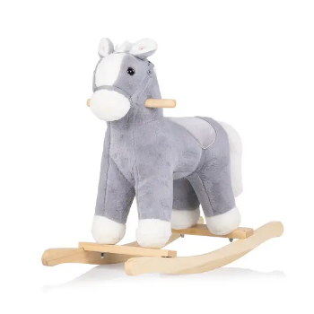 Slika Igračka na ljuljanje Horse - siva Chipolino 