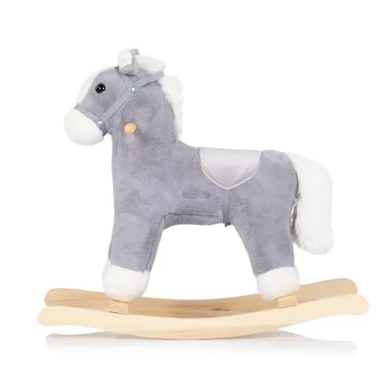Slika Igračka na ljuljanje Horse - siva Chipolino 