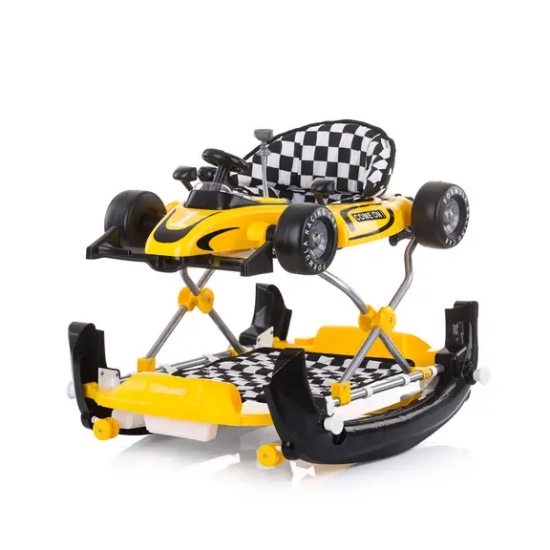 Slika Multifunkcionalna hodalica Racer 4u1 - yellow Chipolino 