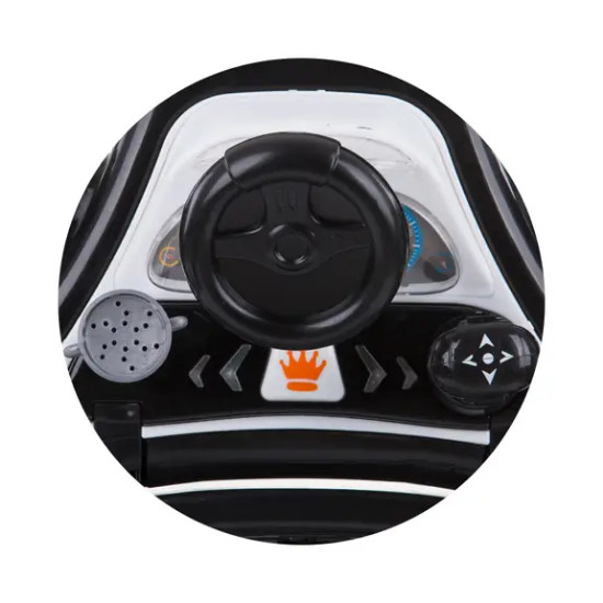 Slika Multifunkcionalna hodalica Racer 4u1 - black/white Chipolino 