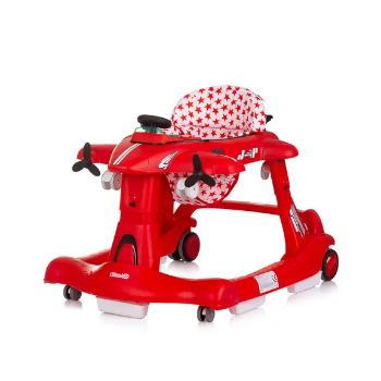 Slika Hodalica Airplane 3u1 - Red Chipolino 