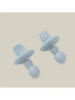 Slika Silikonski set pribora za samostalno hranjenje Blue Grey InterBaby 