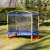 Slika Trampolin Playground 200 cm Green s toboganom, ljestvama i ljuljačkom