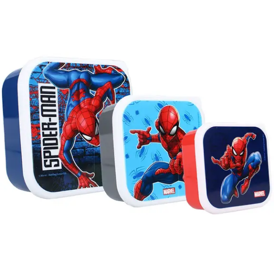 Slika Posuda za užinu Spider-Man Let's Eat (3u1)