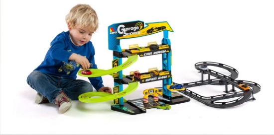 Slika Garaža Molto 2 kata + staze + autići