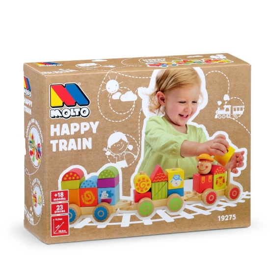 Slika Drveni vlakić Molto Happy Train