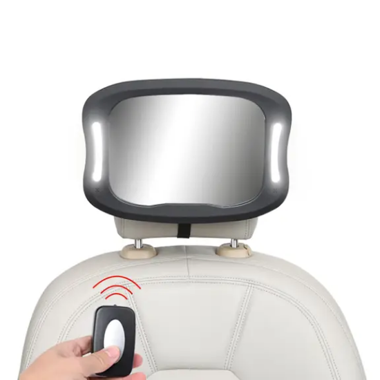 Slika Ogledalo black Zopa LED 