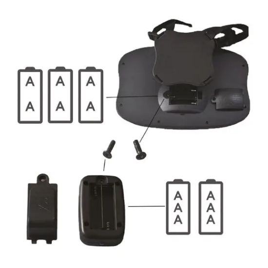 Slika Ogledalo black Zopa LED 