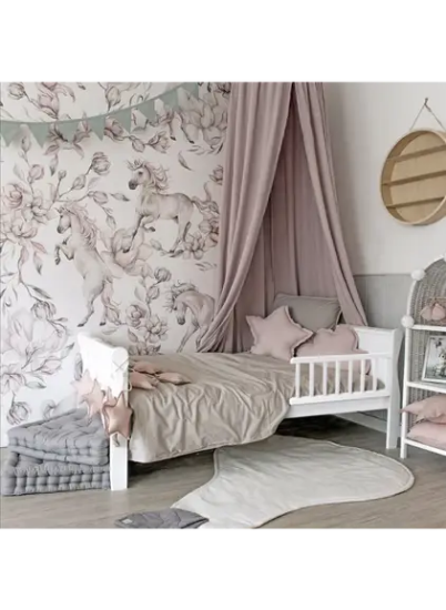 Slika Krevet Noble Toddler 140x70 white - Woodies