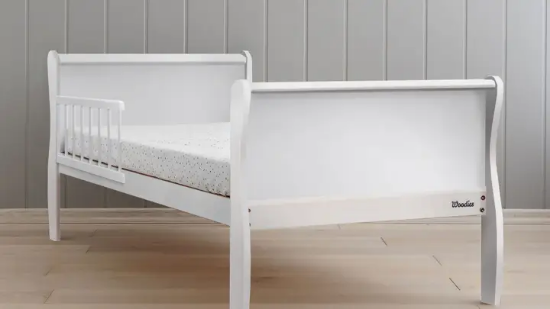 Slika Krevetić Noble Toddler 140x70 white - Woodies