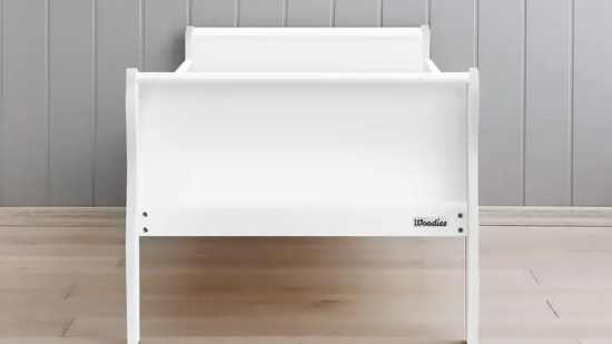 Slika Krevet Noble Toddler 140x70 white - Woodies