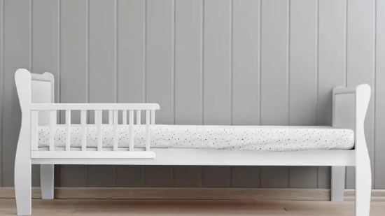 Slika Krevet Noble Toddler 140x70 white - Woodies