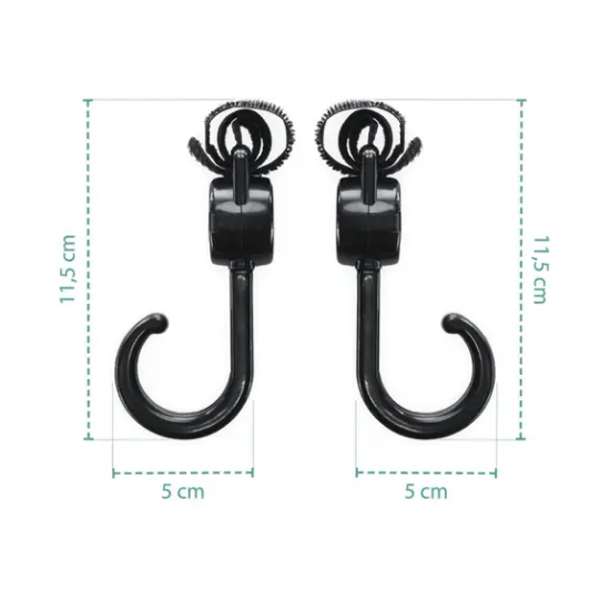 Slika Dupla kuka za dječja kolica - 2 kom Zopa 