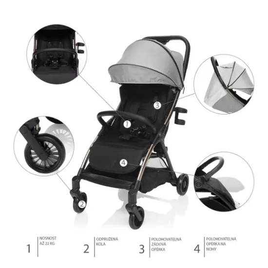 Slika Kolica Quiq, Bright Siva Zopa 