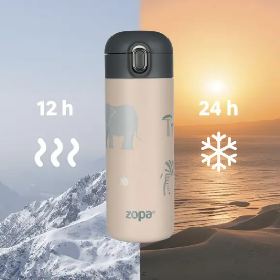 Slika Termo boca s nastavkom za piće 400 ml Mountains Zopa 