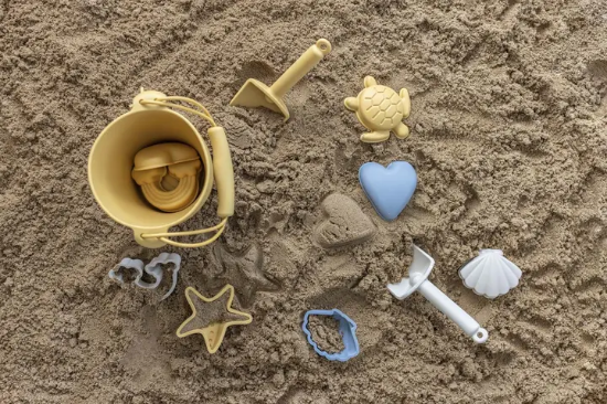 Slika Silikonske igračke za pijesak Sand Beige Zopa 