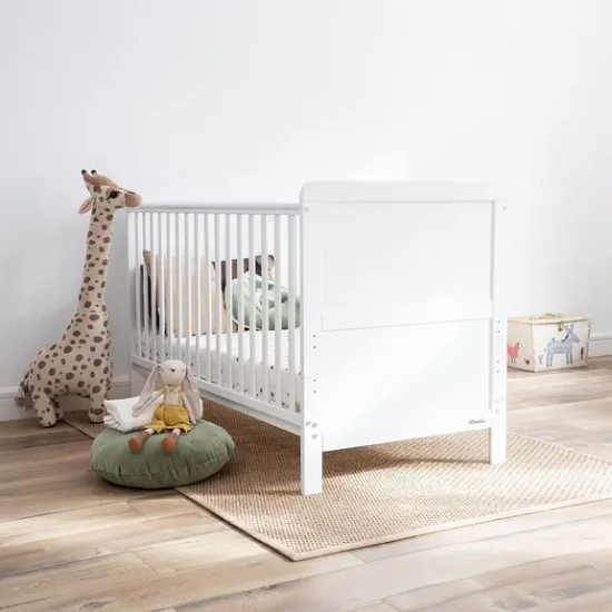 Slika Krevetić 2u1 Classic Cot 70x140 cm White - Woodies
