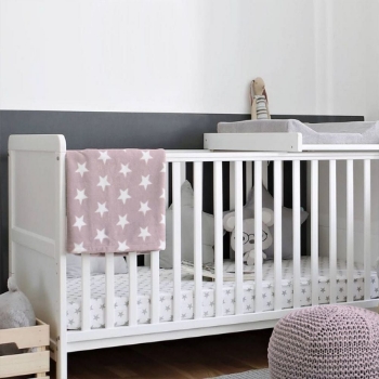 Slika Krevetić 2u1 Classic Cot 70x140 cm White - Woodies