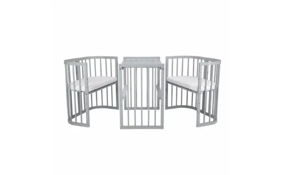 Slika Krevetić 7u1 s madracem GREY - Waldin