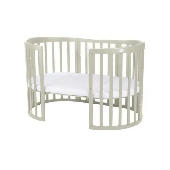 Slika Oval krevetić 7u1 s madracem OLIVE - Waldin