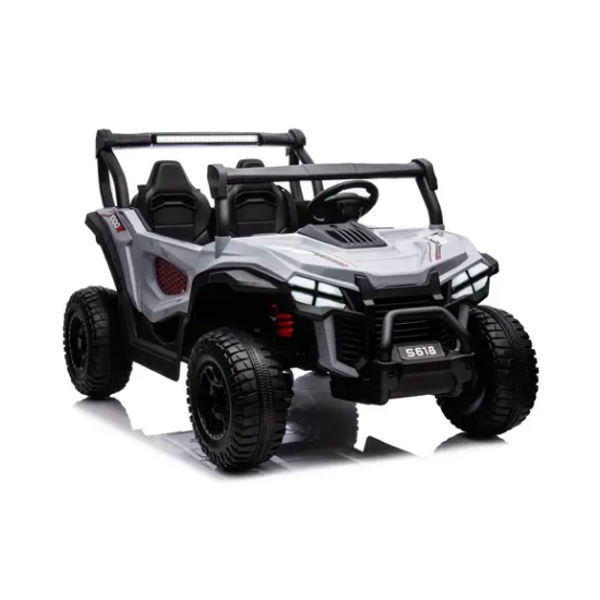 Slika Auto na akumulator za dvoje djece Buggy MAGNUM grey