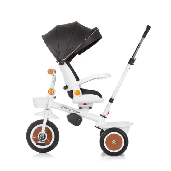 Slika Tricikl Marathon - Black/White Chipolino 