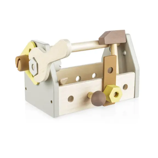 Slika Drvena kutija s alatom smeđa Zopa 