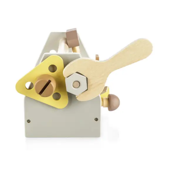 Slika Drvena kutija s alatom smeđa Zopa 